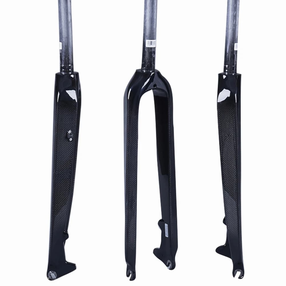 Fourche en Fiber de carbone 3K fourche de VTT fourche vtt vélo frein à disque dur 26 27.5 29 pouces 