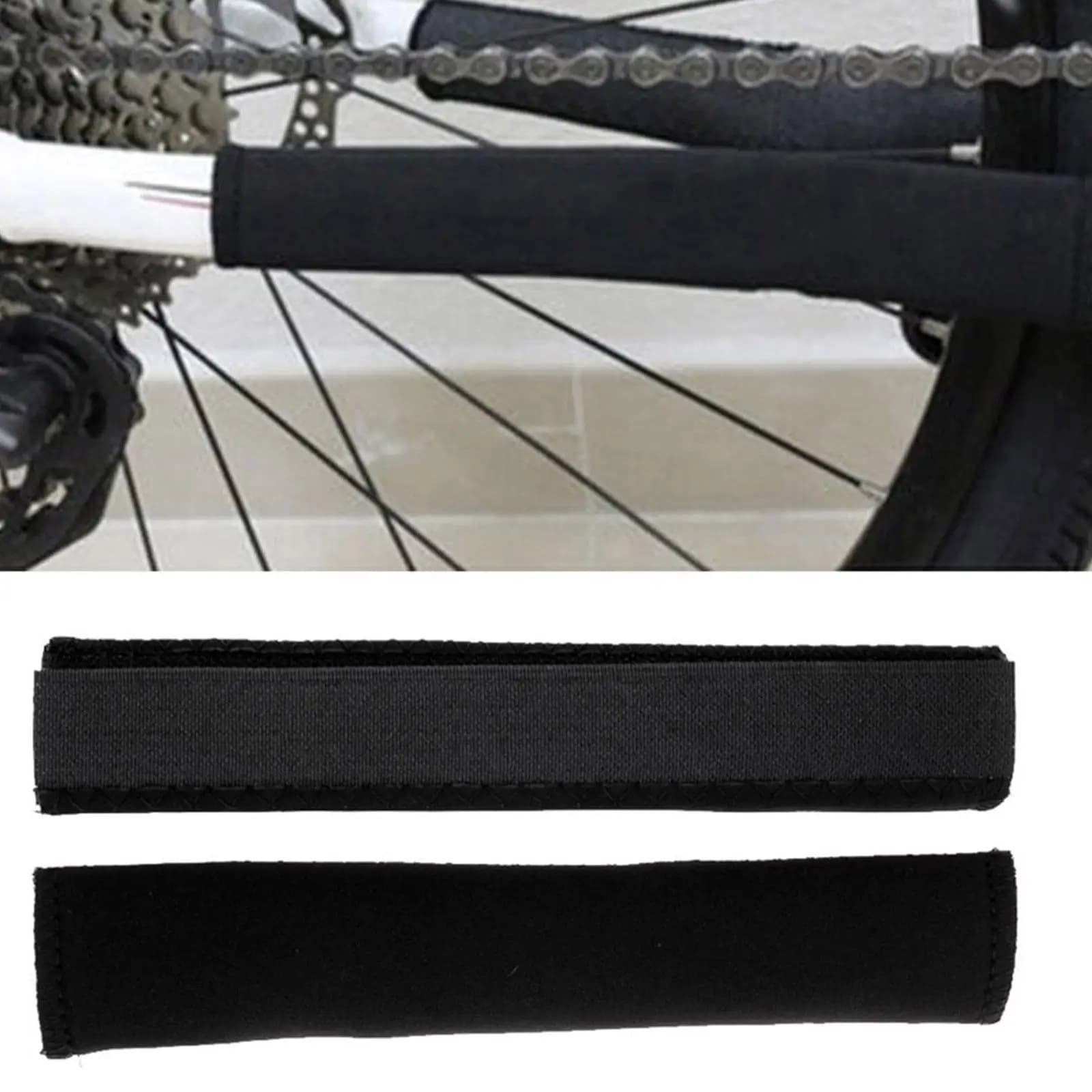 JOGuard-Lot de 2 protège-chaînes en néoprène, pour vélo