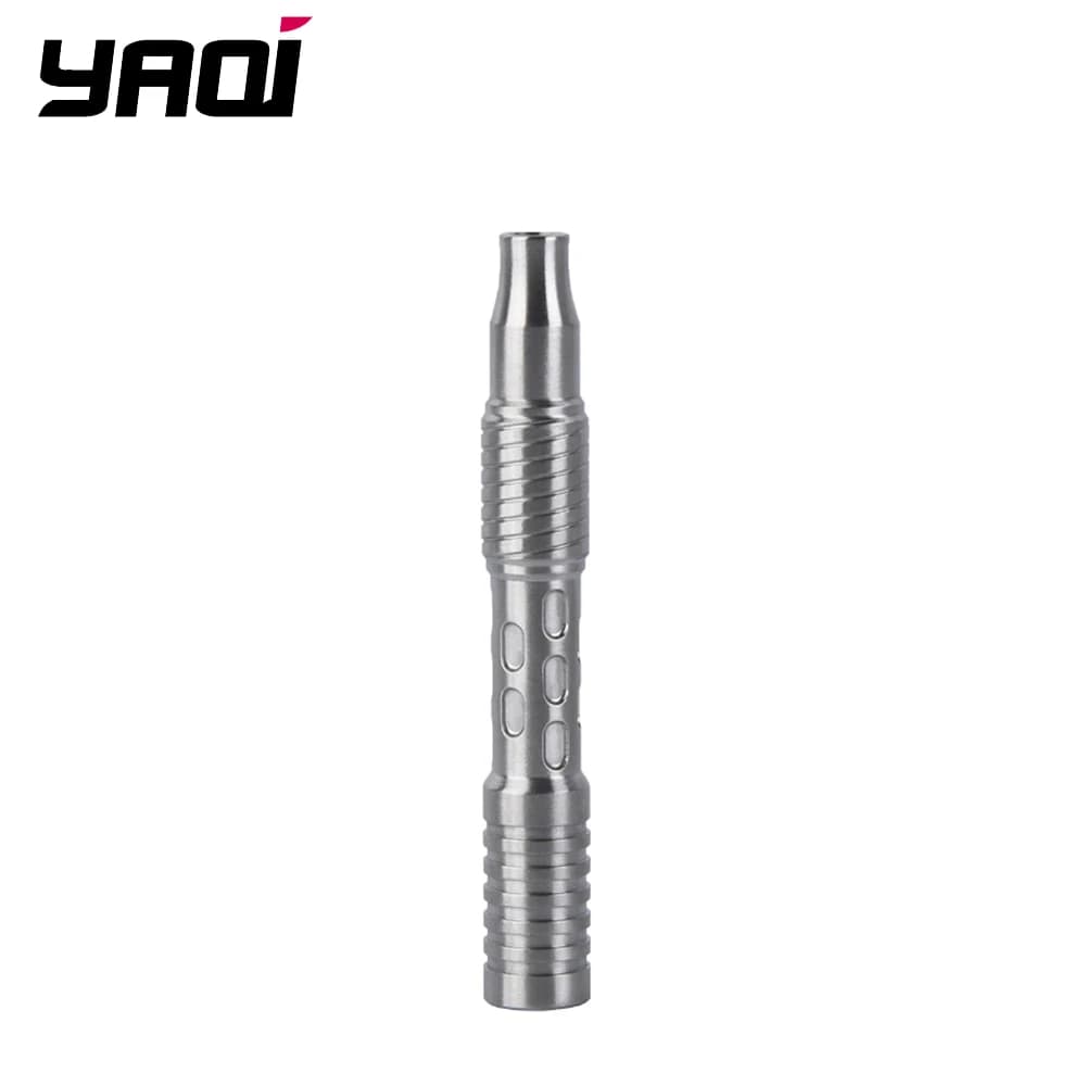Yaqi – poignée de rasoir de sécurité pour hommes, en acier inoxydable 316