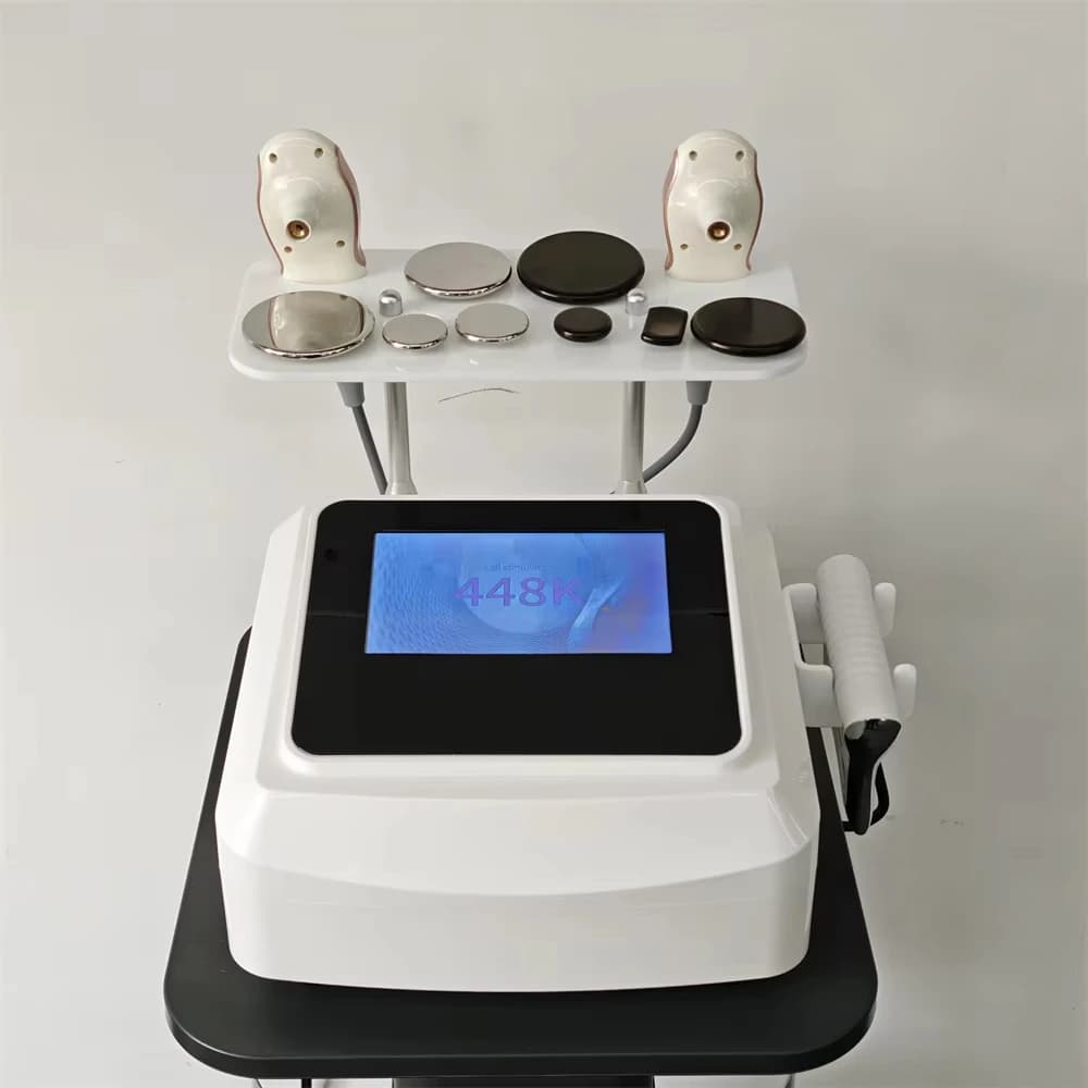 Machine professionnelle portative de thérapie Tecar pour le soulagement de la douleur thérapie physi