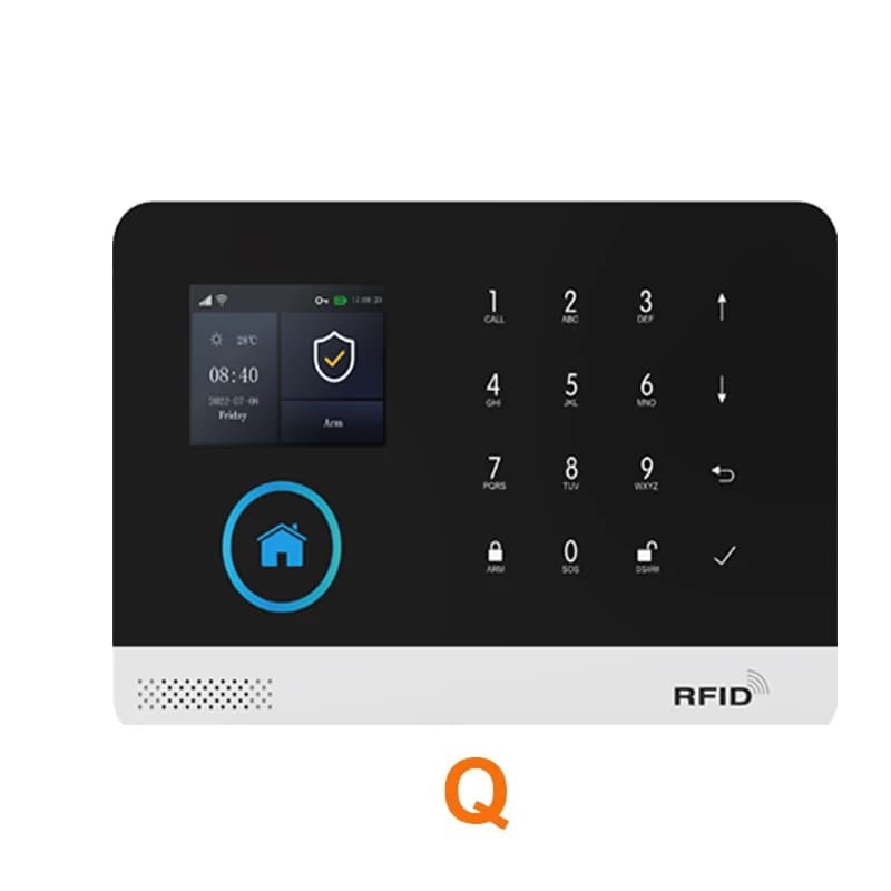Système d'alarme de sécurité domestique intelligent PGST WIFI GSM, fonctionne avec l'application Sma