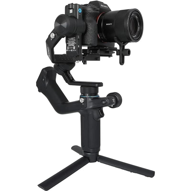 FeiyuTech SCORP Mini 2 Gimbal Portable 3 Axes pour Appareil Photo Hybride, Caméra d’Action et Smartp