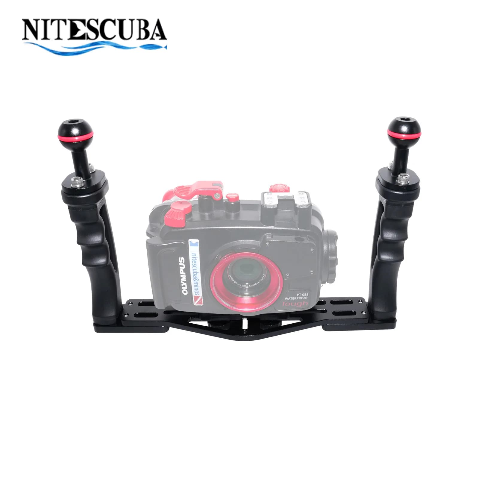 Nitescuba-Stabilisateur de photographie sous-marine, poignée NS10, boîtier de caméra de plongée, Gop