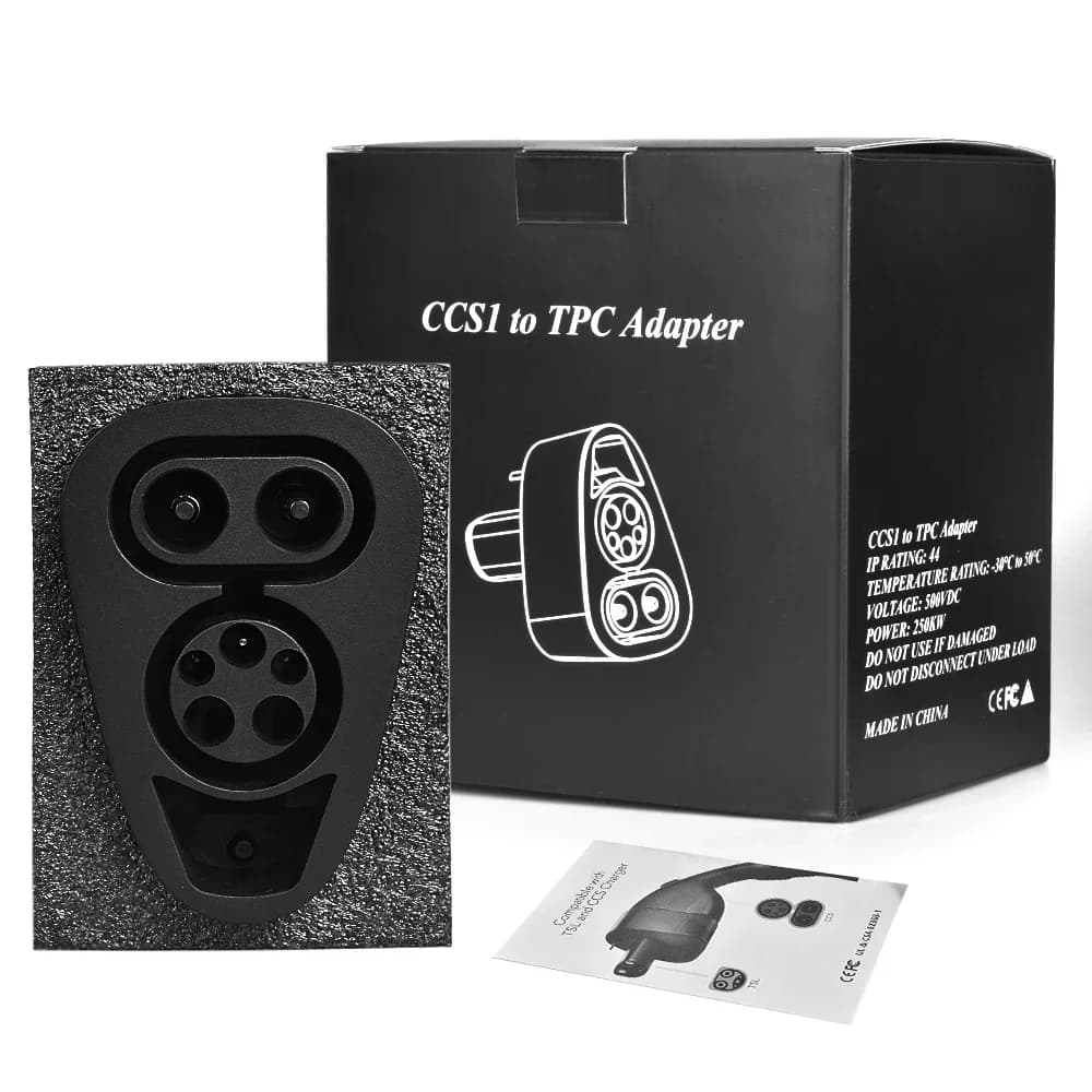 Pour Tesla modèle 3/X/Y/S EV chargeur adaptateur cc CCS1 à Tesla 250KW convertisseur de véhicule éle