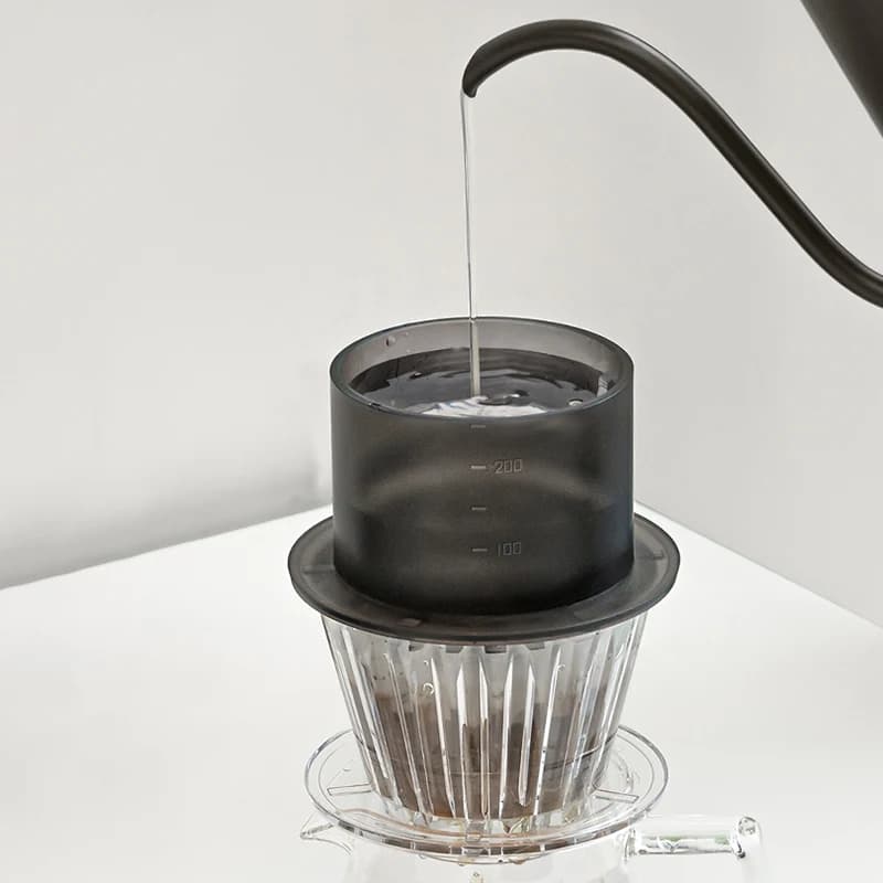 TIMEMORE compte-gouttes d'eau SimpleDrip avec couvercle 13 trous pour une décharge d'eau uniforme ma