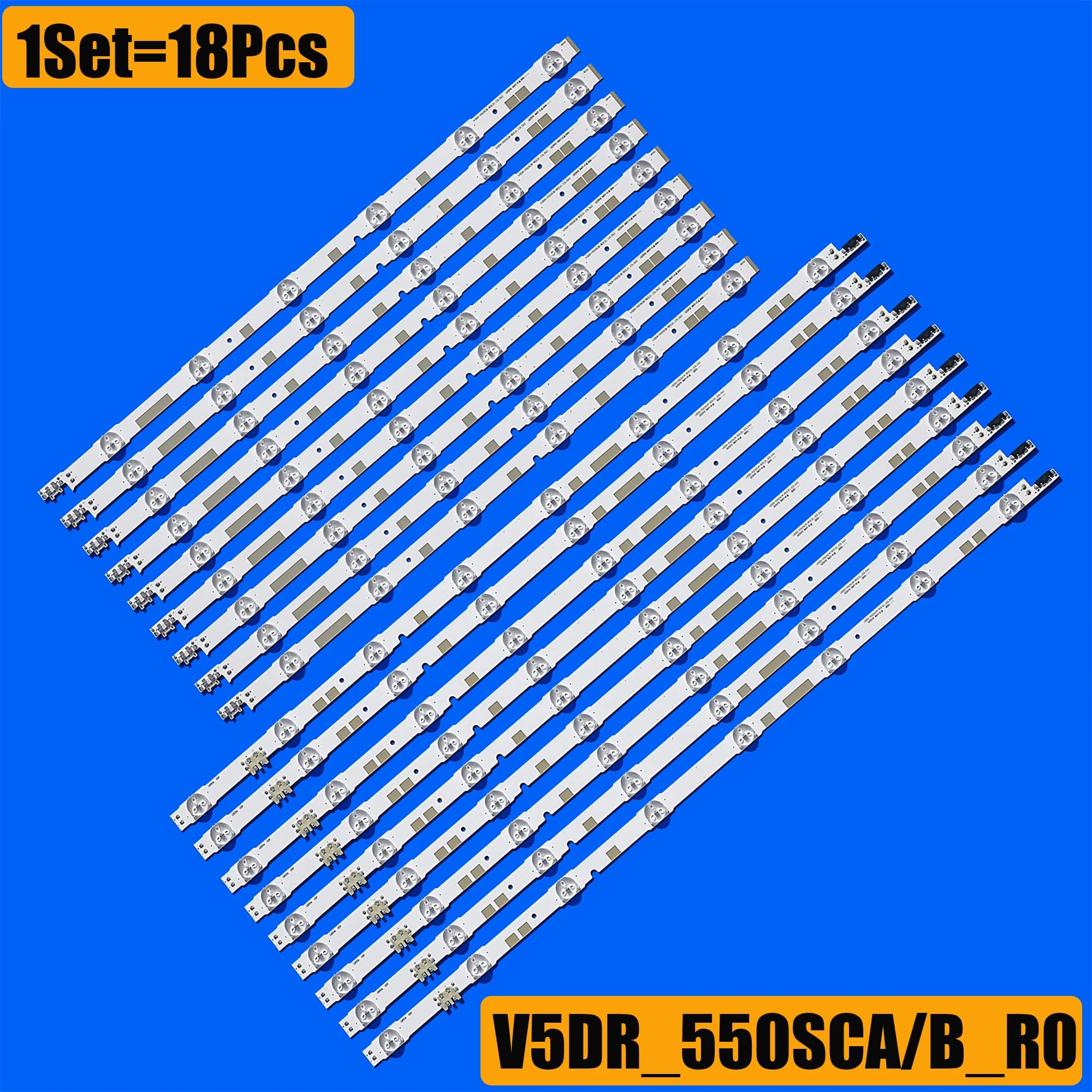 Bande de rétro-éclairage LED pour UE55JU6800 UE55JU6800K UE55JU6872 UE55JU6870 UE55JU6850 UA55JS7200