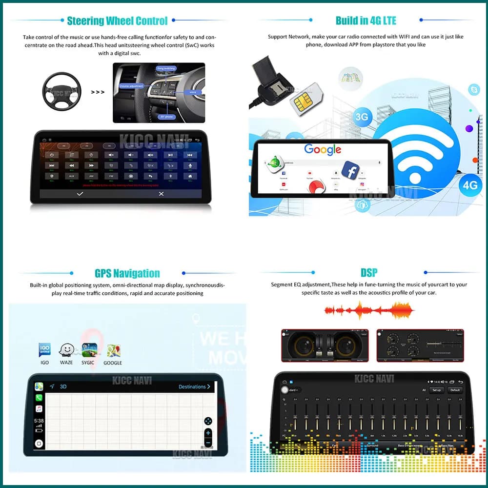 Autoradio Android 15, 12.3 pouces, pour Benz Vito W447 2014 – 2021, récepteur stéréo, Navigation GPS