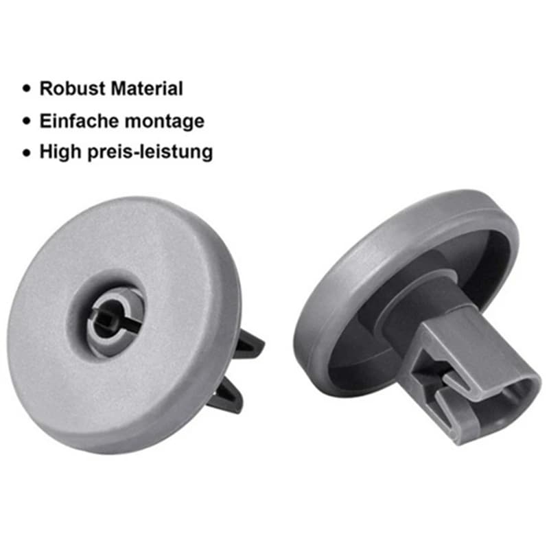 Rouleaux de panier pour roues de lave-vaisselle, roue de panier inférieure pour transporteur AEG FAV