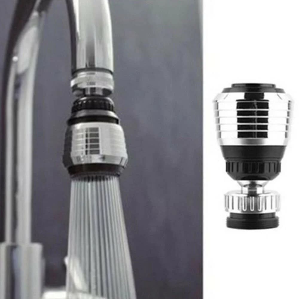 Robinet de cuisine rotatif à 360 °, aérateur de douche, buse de pulvérisation diffuseur, tête d'écon