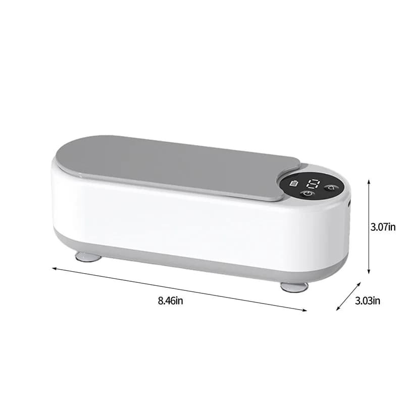 Machine de nettoyage domestique Portable, nettoyeur ultrasonique à dosettes propres de 450ml, Machin
