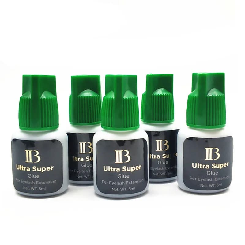 IBeauty – colle Ultra Super IB pour Extensions de cils, 5ml, capuchon vert IB, outils de maquillage 
