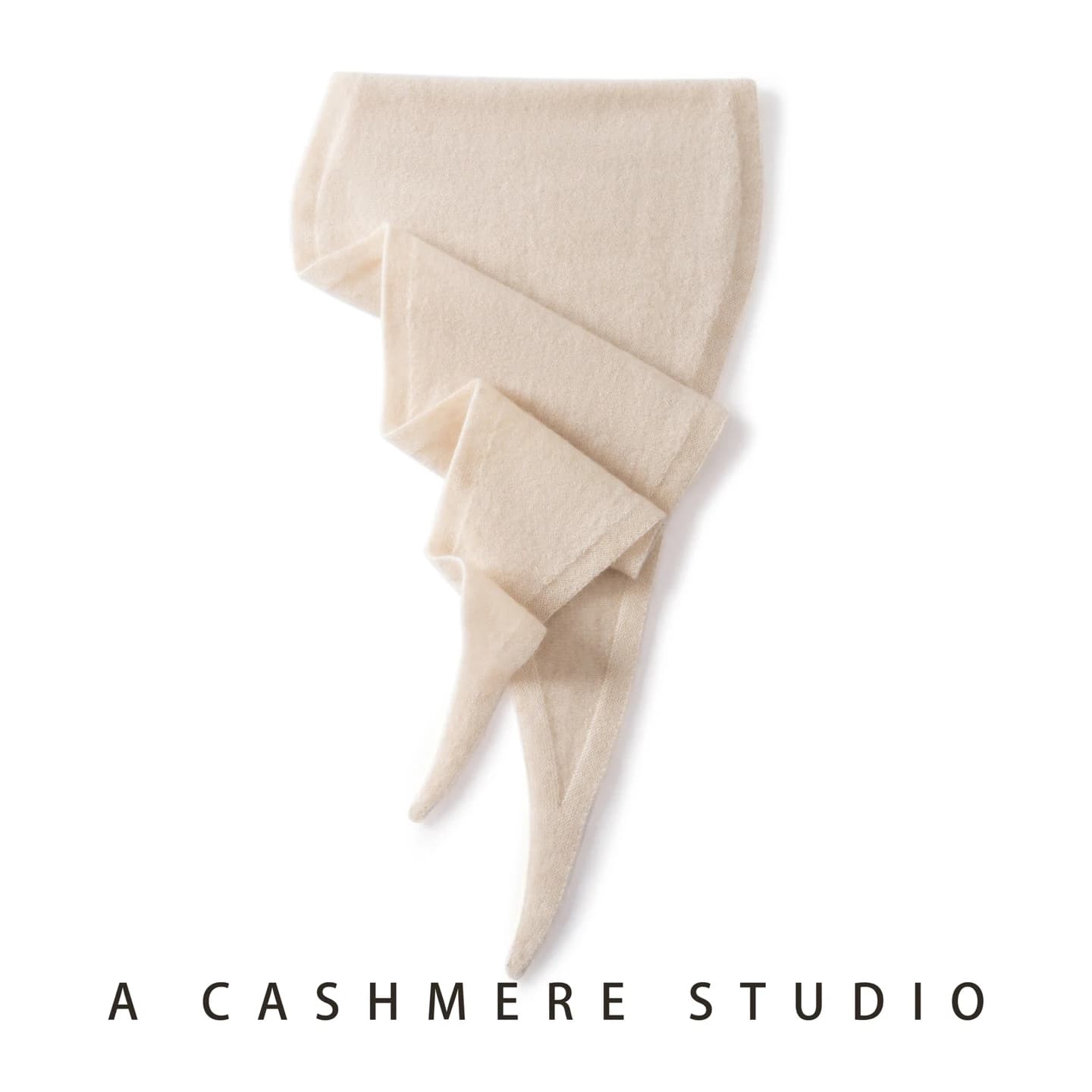 Écharpe 100% en cachemire pour femme, de haute qualité, triangulaire, couleur unie, tricotée, chaude