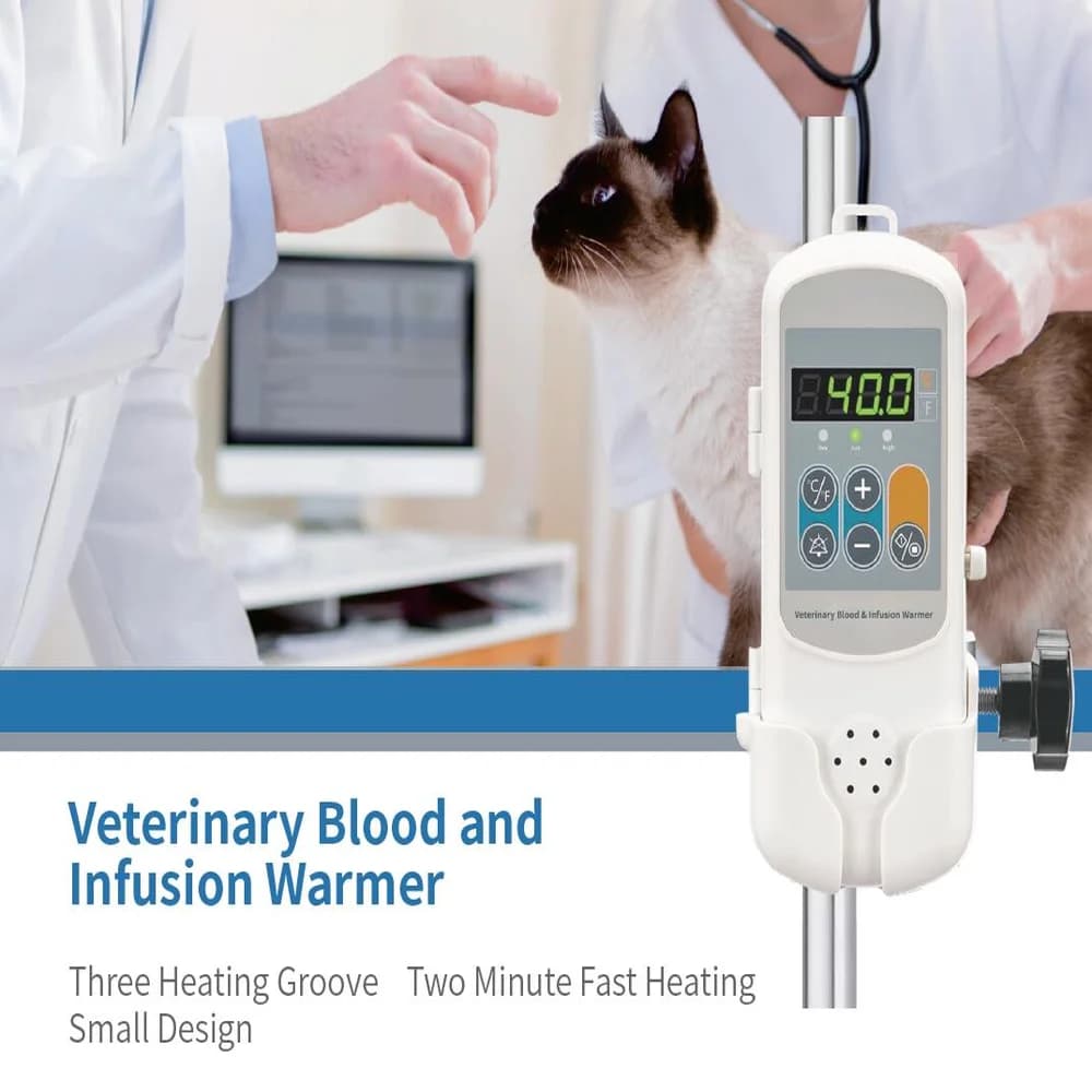 Réchauffeur de transfusion sanguine et de perfusion pour animaux de compagnie, chauffe-liquide, ther
