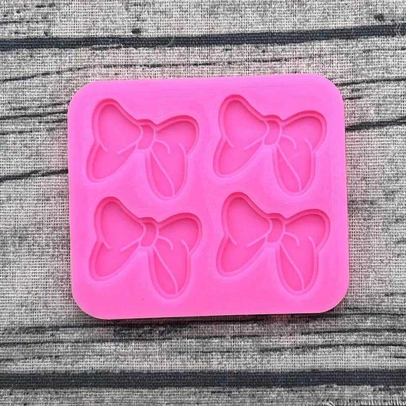 Moule en silicone pour nœuds, outils de résine, moule à cupcakes, outils de décoration de gâteaux en