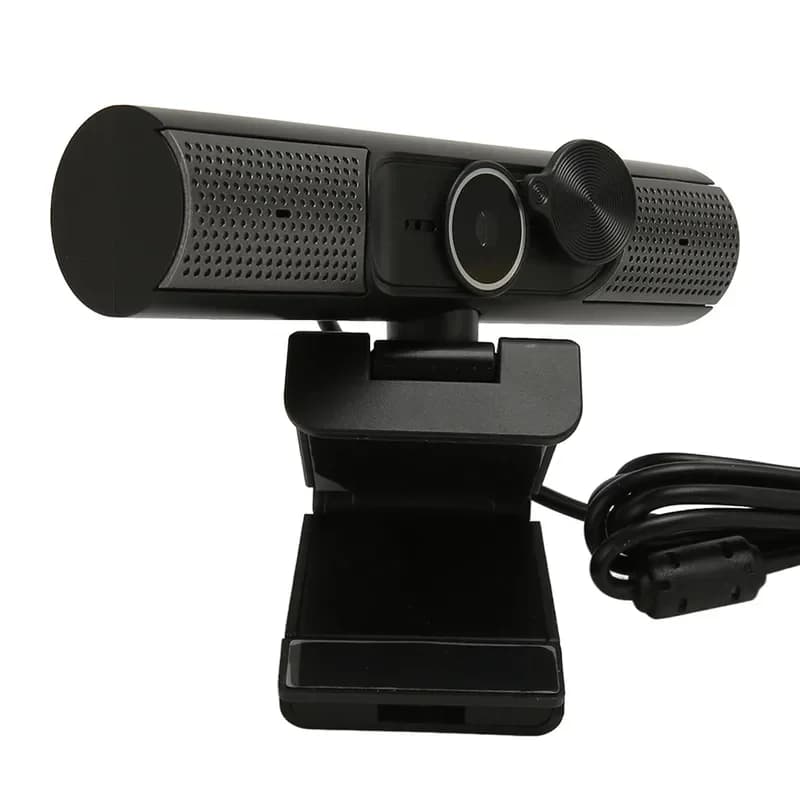 Nouvelle webcam USB 4K, webcam 2K 1080P 30fps avec mise au point automatique, haut-parleur HiFi, réd