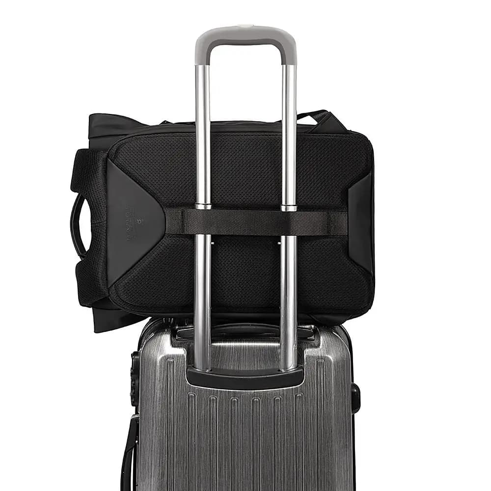 Mochila Bange-Sac de voyage étanche à compartiments multiples pour homme, ordinateur portable, noir,