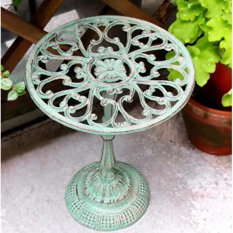 Vintage Do Old Stand pour Fleurs Fer Art Plancher Plante Étagères Balcon Décoration Étagère De Range
