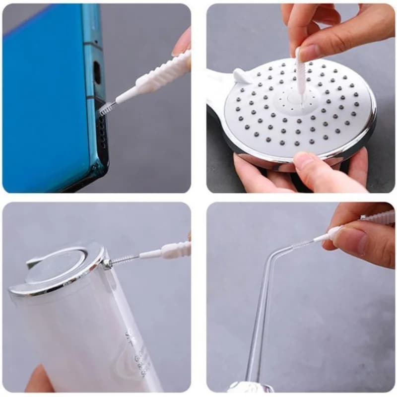 Brosse de nettoyage de douche, 10 à 500 pièces, Micro buse de brosse en Nylon, outils de nettoyage A