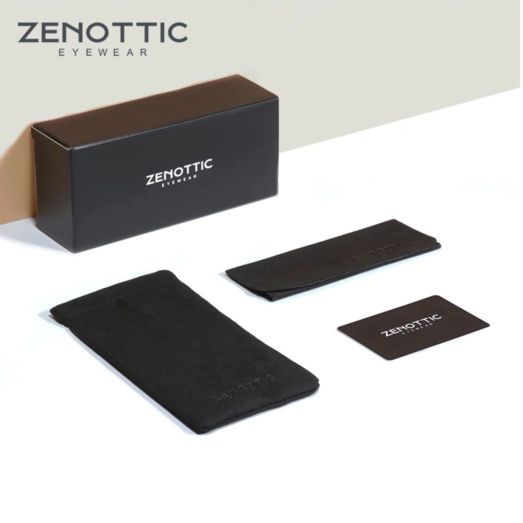 ZENOTTIC-Petites lunettes rectangulaires pour hommes et femmes, lunettes de myopie, lunettes progres