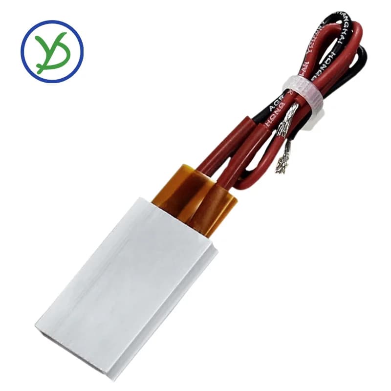 Feuille chauffante en céramique PTC à température constante 12V ~ 220V, plaque chauffante à coque en