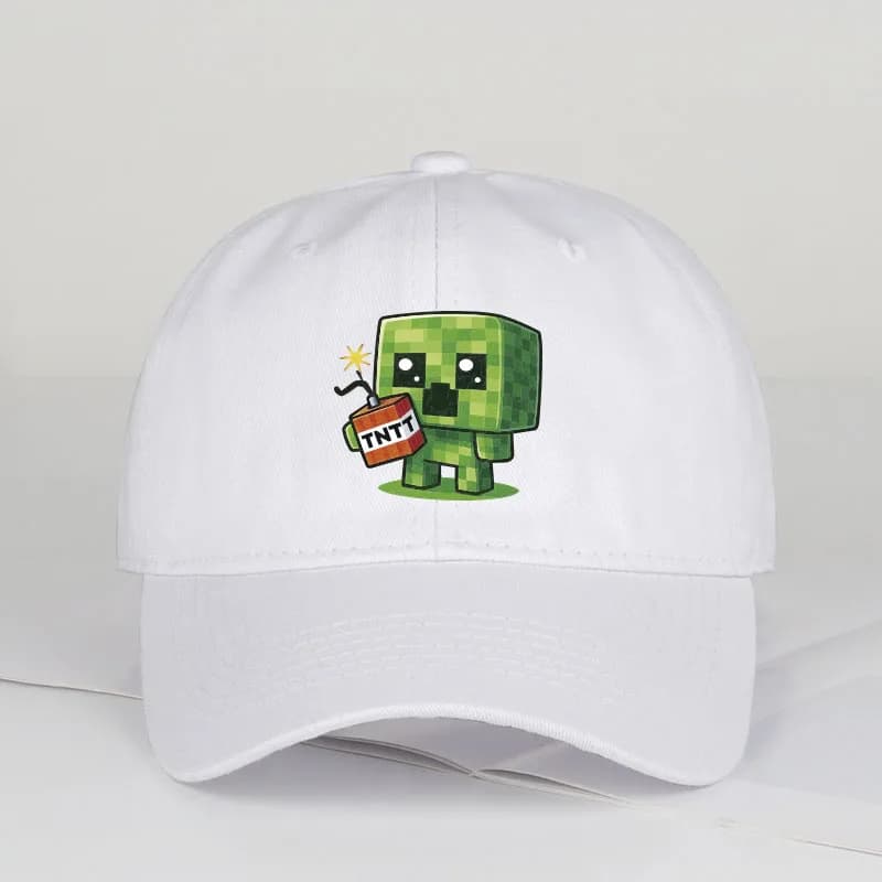 Casquette de baseball à motif Creeper |   Casquette Hip-Hop unisexe, légère et ajustée, idéale pour 