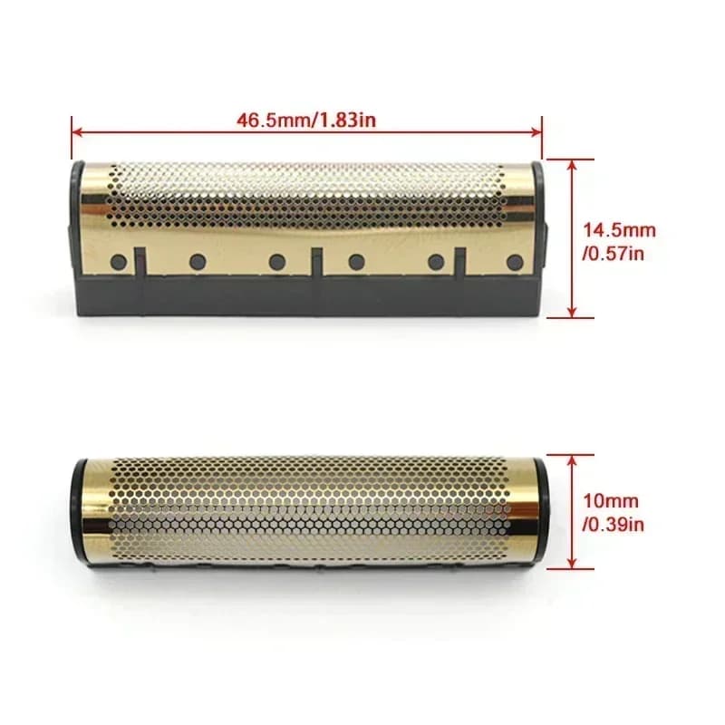 Pour Kemei KM-TX1 rasoir électrique Original de haute qualité remplacement Double lame feuille filet