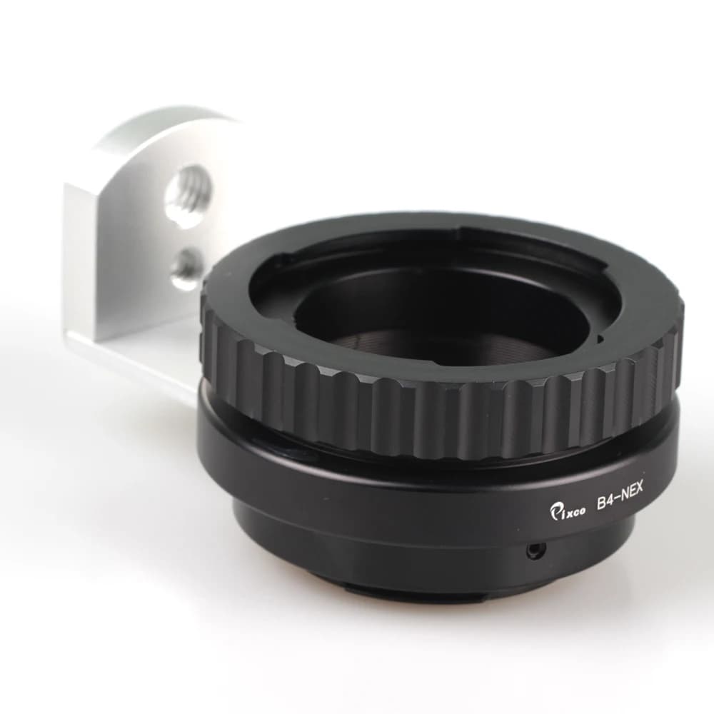 Adaptateur d'objectif de trépied B4 2/3 "ENG Cine vers Sony E NEX A7IV/ZV-E10/A1/A7C A6femelle A9II