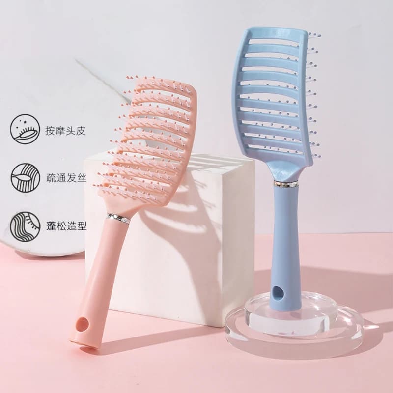 Brosse de massage antistatique, peigne de massage pour cheveux et cuir chevelu pour femmes, outil pr