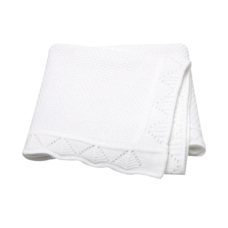 Couvertures tricotées pour bébé 100x80cm, légères et respirantes, pour nouveau-né, couette de récept