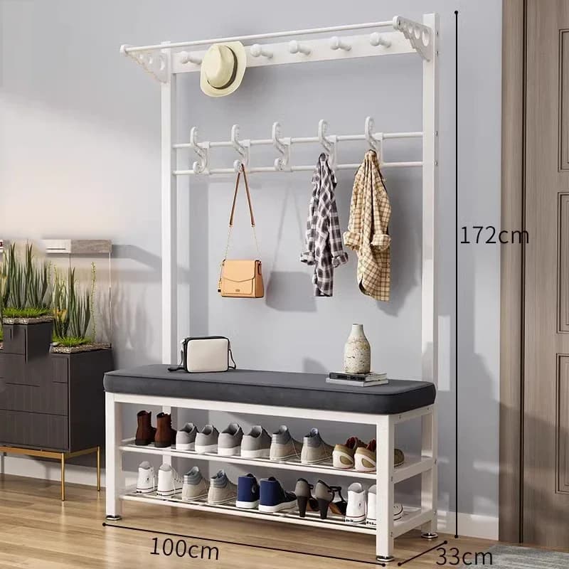 Porte-manteau de luxe nordique, Rail de chambre à coucher, armoire moderne, porte-manteau Portable, 
