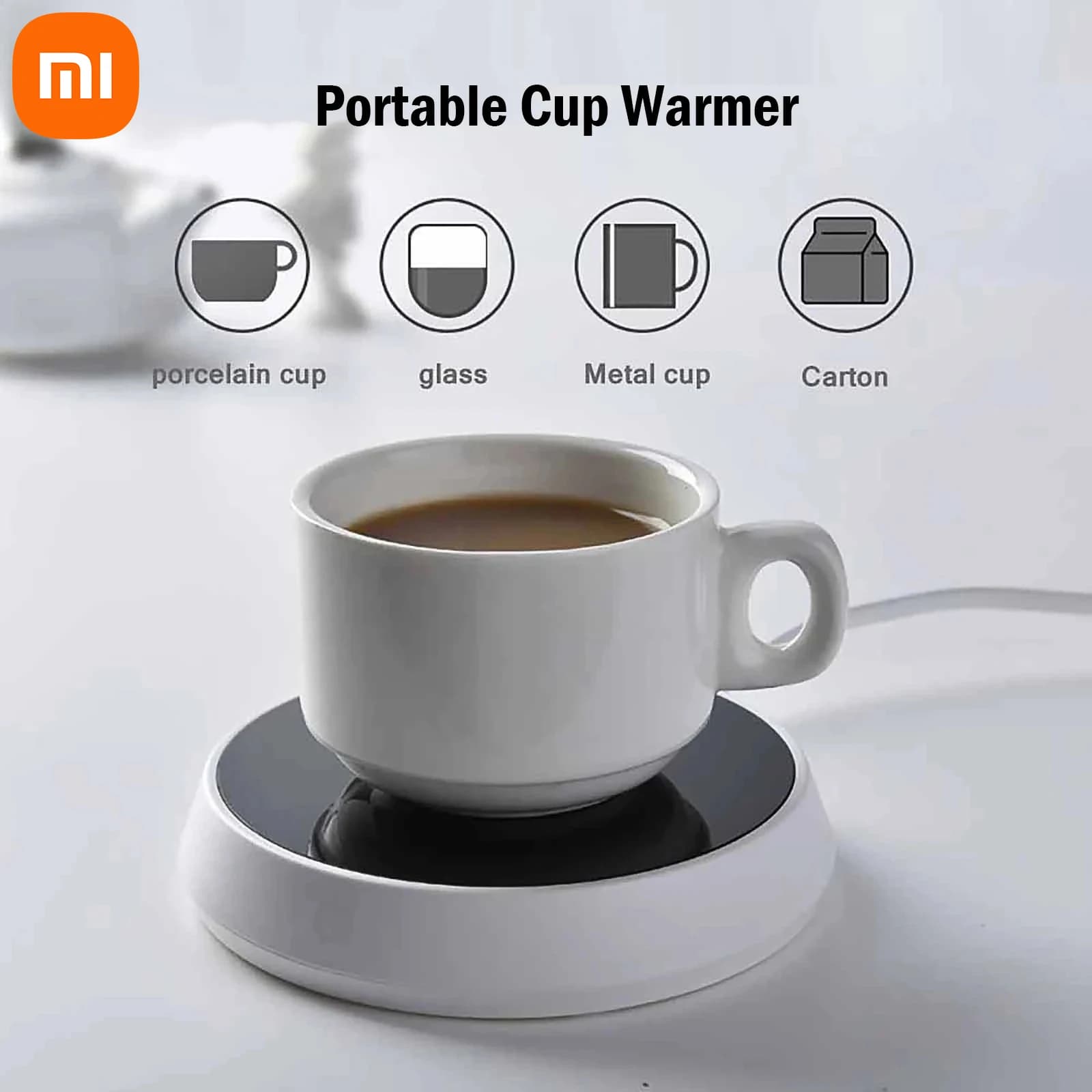 Xiaomi – chauffe-tasse à café, coussin chauffant intelligent, grande plaque chauffante, tapis chaud,