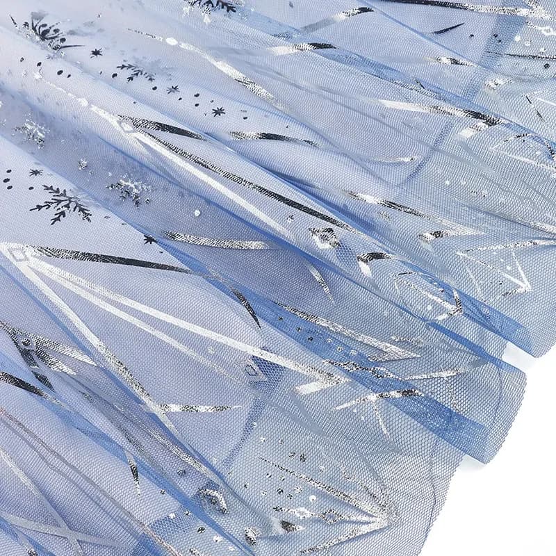 Robes de princesse Elsa blanches Disney la reine des neiges 2, tenue reine des neiges, Cosplay, fête