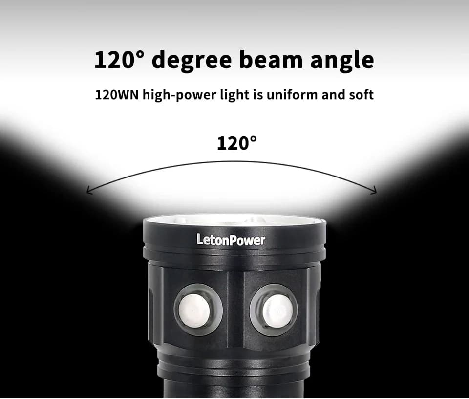 Lampe de photographie professionnelle sous-marine à 27 LED, 20000Lumens, lampe de poche de plongée, 
