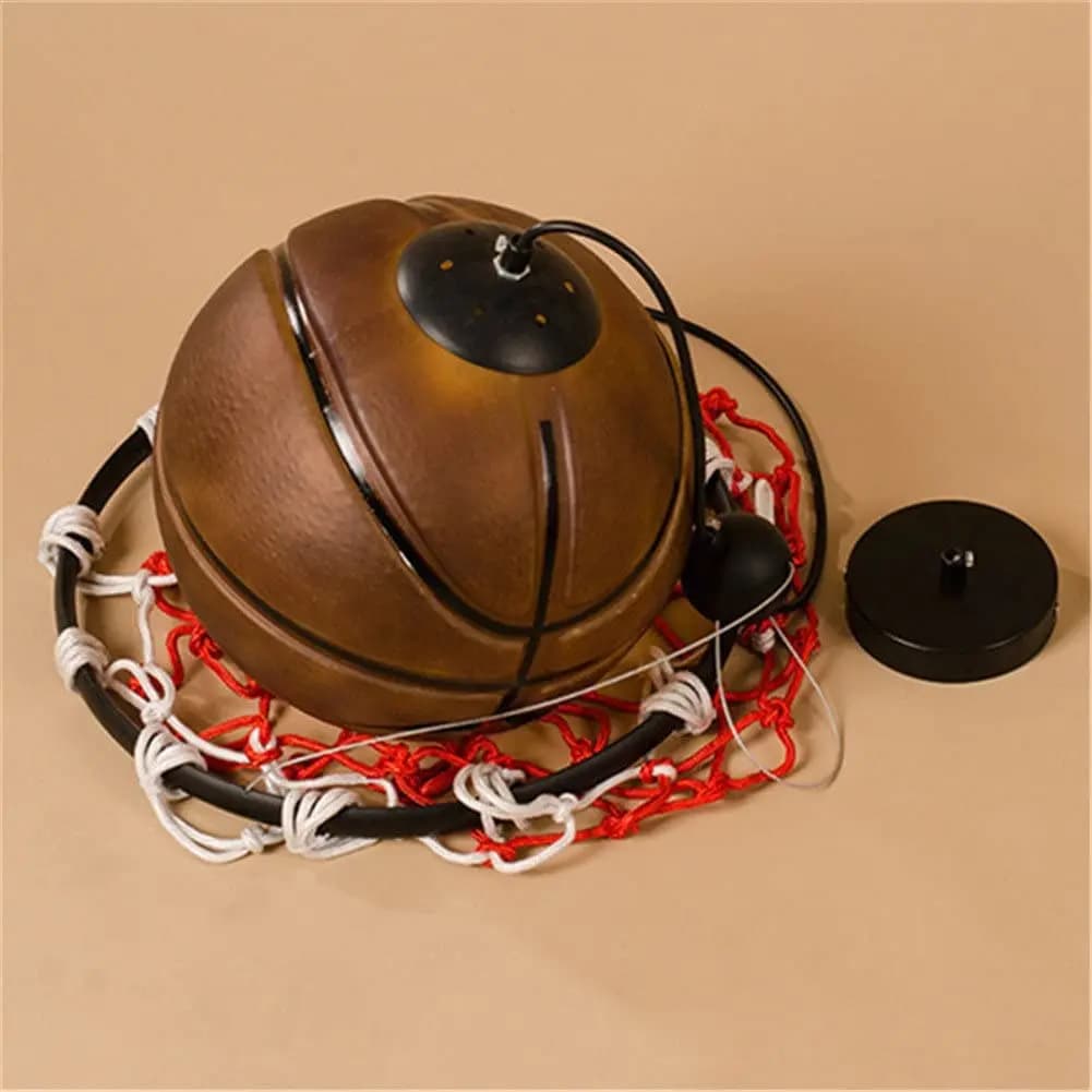 Led plafond lustre pendentif lampe suspendue allée lampe basket-ball Football luminaire pour la mate