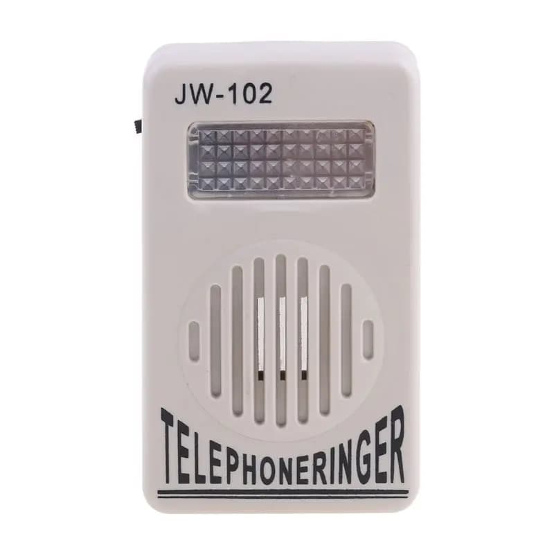 Anneau d'amplificateur de sonnerie pour téléphone, haut-parleur, lumière stroboscopique, clignotant,