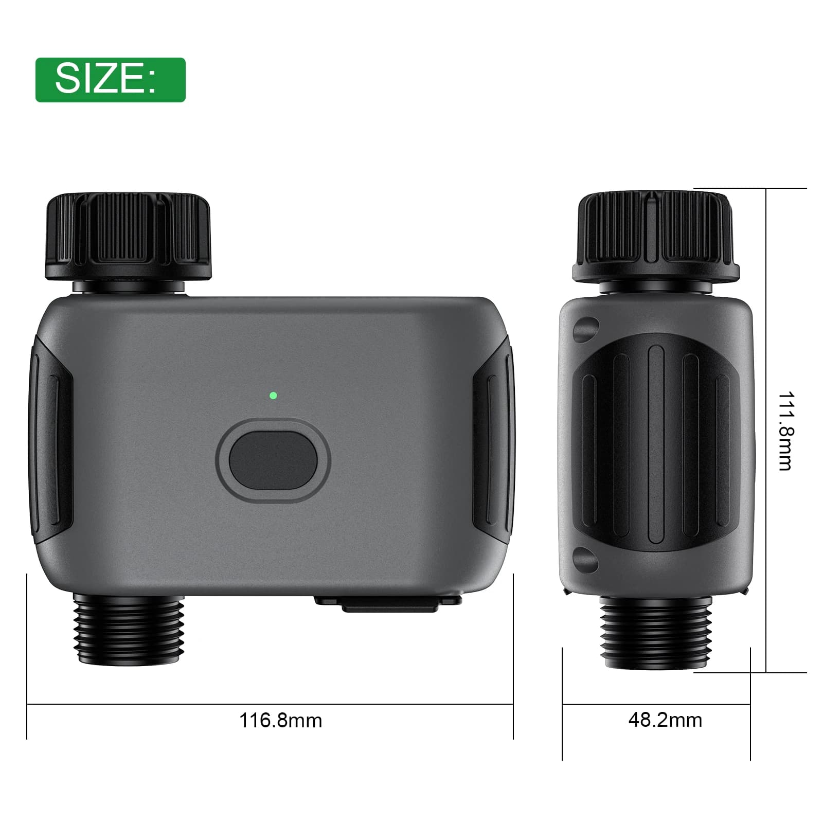 Minuterie d'eau WiFi intelligente, contrôleur d'irrigation, aucun Hub requis, vanne d'arrosage goutt