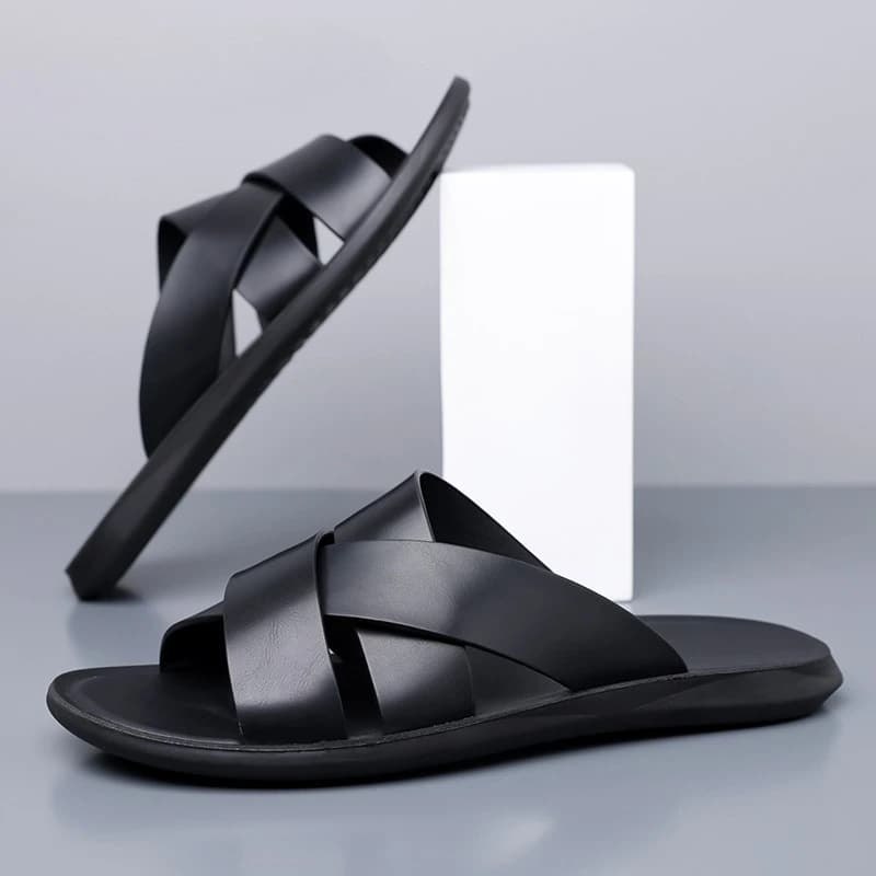 Chaussures d'été décontractées pour hommes, vente chaude, sandales élégantes pour hommes, demi-chaus