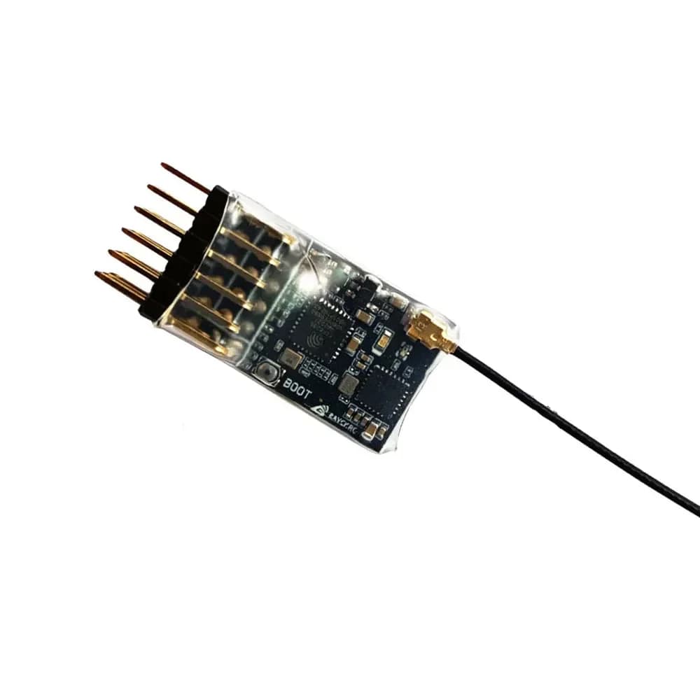 Récepteur PWM 5CH ELRS 2.4G avec antenne en cuivre, Signal Stable longue portée prend en charge ELRS