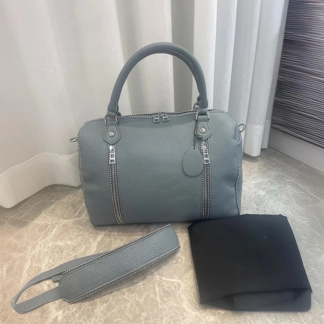 Nouveau sac à main en cuir pour femme, motif lychee noir, sac bandoulière, sac seau
