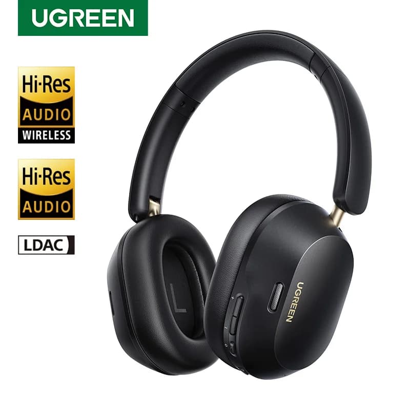 Casque Bluetooth sans fil hybride, suppression active du bruit, écouteurs Hi-Res Sat, casque audio s