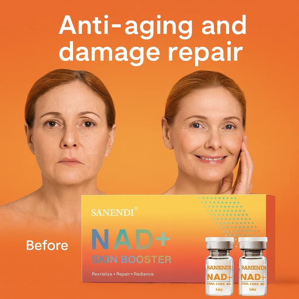 Le plus récent sérum NAD + pour le lifting du visage NAD Plus PDRN Essence Dr.Pen sérum pour le viei