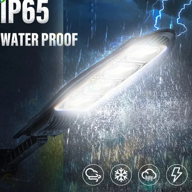 Lampes solaires de rue, lampes murales de jardin LED étanches pour extérieur, 3 modes d'éclairage, t