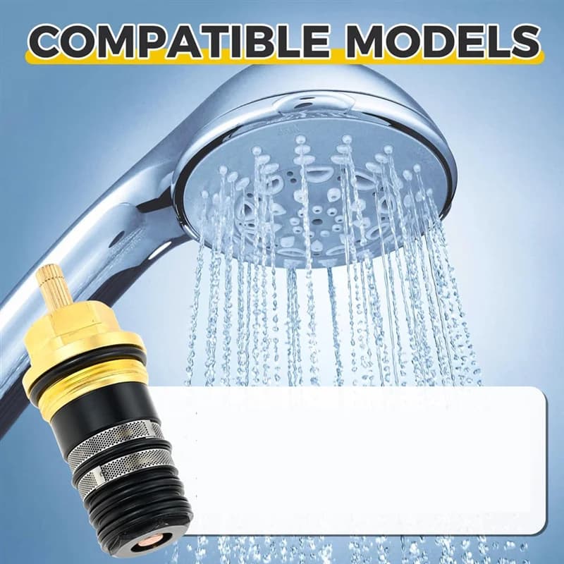 Valve à cartouche thermostatique 3/4 pouces 94282000, Compatible avec les douches Hansgrohe Ecostat 
