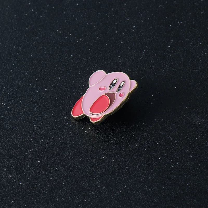 Kirby Anime broches pour sacs à dos Badges sur Manga émail broche accessoires pour bijoux choses mig