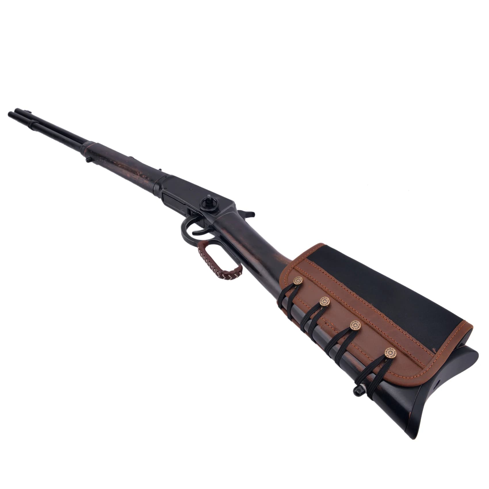 Couverture de culasse de pistolet de fusil en cuir, coussin de repose-joue antidérapant avec 3 couss