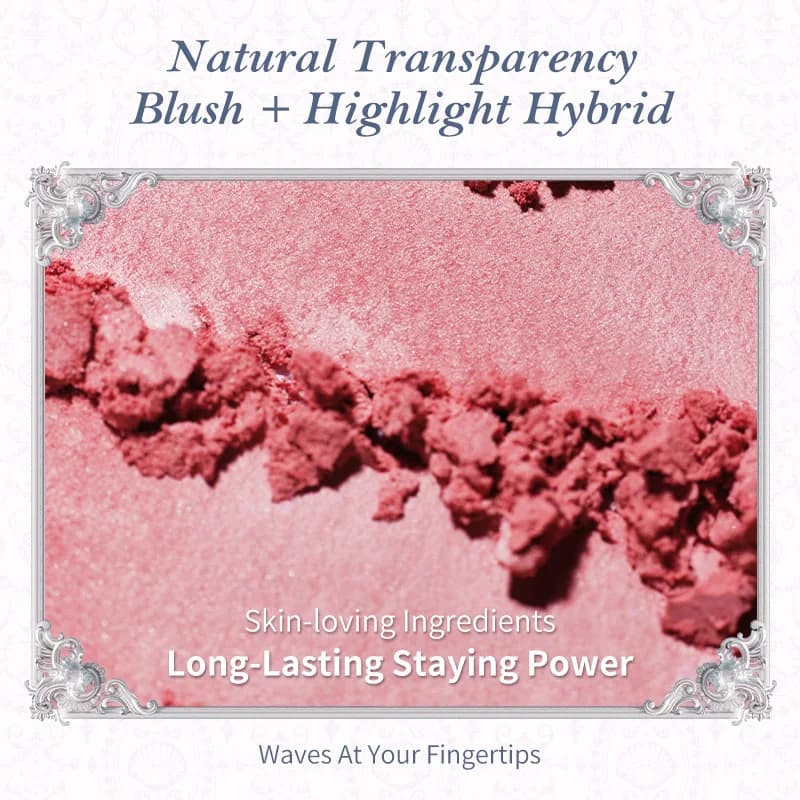 Flower Knows Shell's Jewel Collection Blush en satin de soie