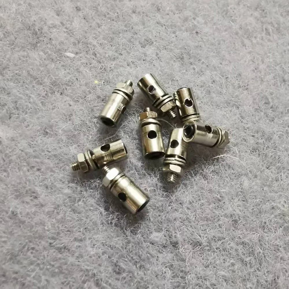 Connecteurs de tige de poussée, bouchons de liaison D1.3/1.8/2.1/3.1mm, pièces de rechange pour modè