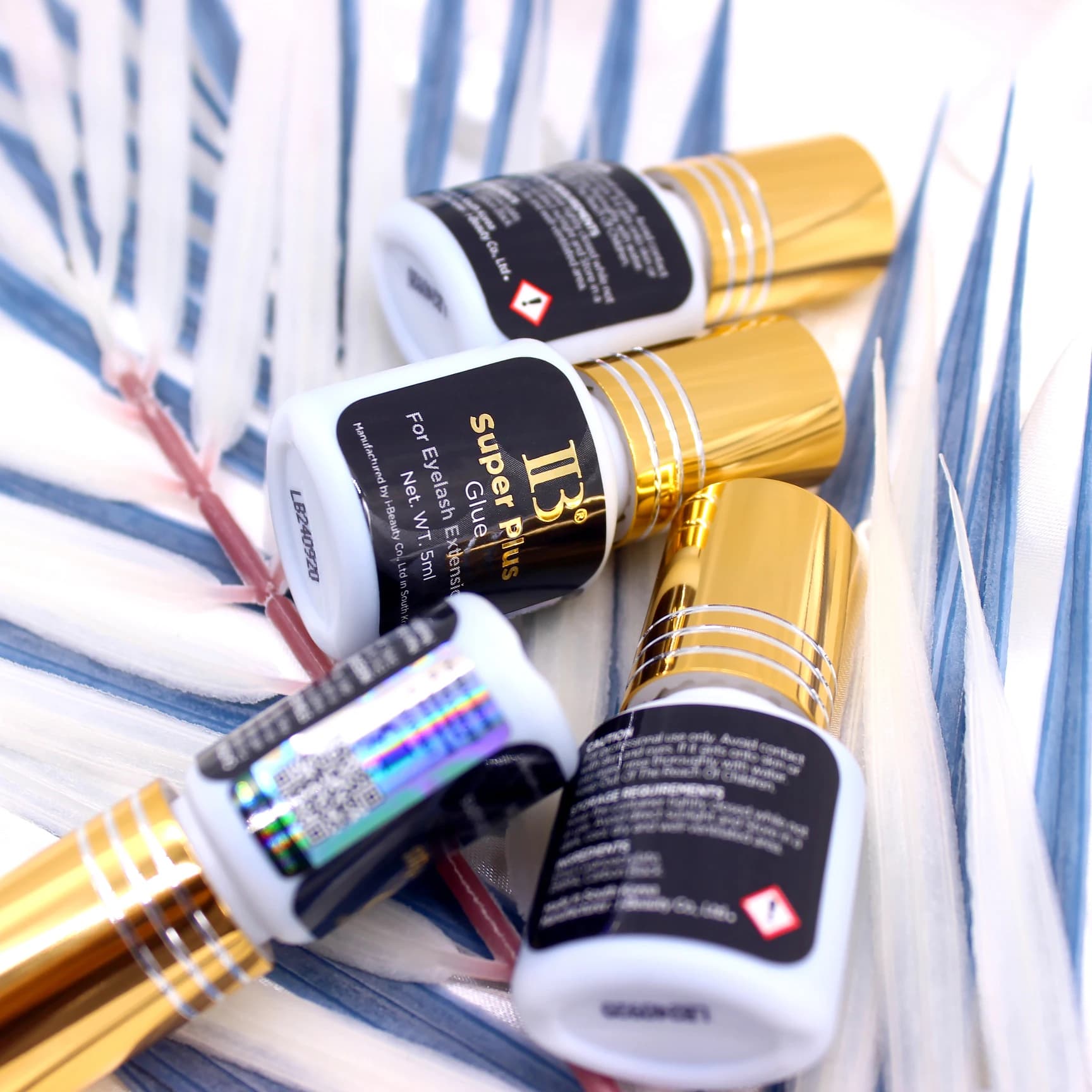 5 bouteilles Corée IB Ibeauty Super Plus de Colle Pour Extensions De Cils D'origine 5ml Colle Noire 