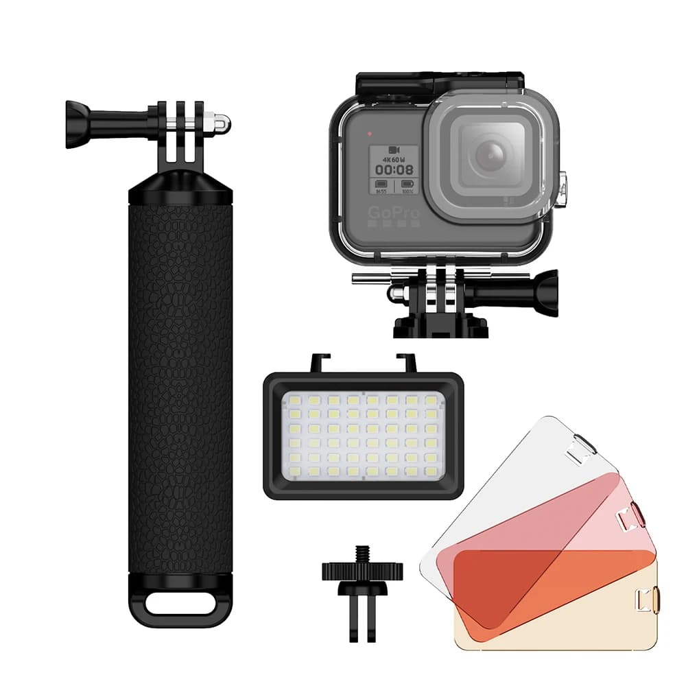 BAFANG ZH-01 Caméra Flottant Plongée Poignée Déterminer Bâton De Montage pour Gopro forefor GoPro fo