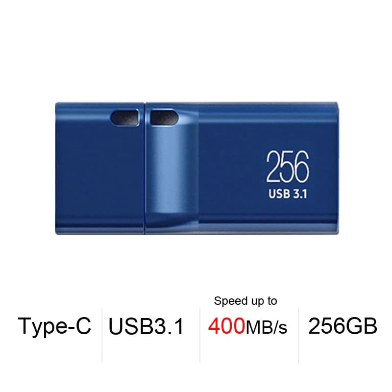SAMSUNG USB 3.1 Flash Drive Disk USB Type-C Pendrive Storager Device U Disk MUF-DA 64 Go 128 Go 256 
